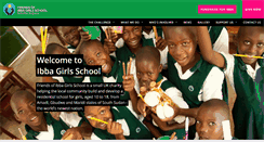 Desktop Screenshot of ibbagirlsschool.org